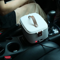 1.8L Electric Lunch Box 12V Large Capacity Car 304 Stainless Steel Food Heater Portable Keep Warm Pot Office Lunch Box 110V/220V