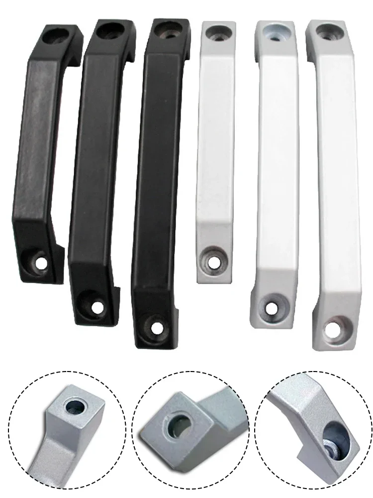 

1pc Silver Black Aluminum Alloy Handle Kitchen Cabinet Door Handles Drawer Knobs Furniture Handles Pulls Wardrobe Door Handles