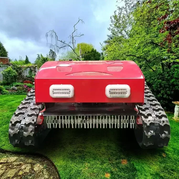 Quality goods Lawn Mower All Terrain Remote Control Robot Weed Mowing Machine At Good Price