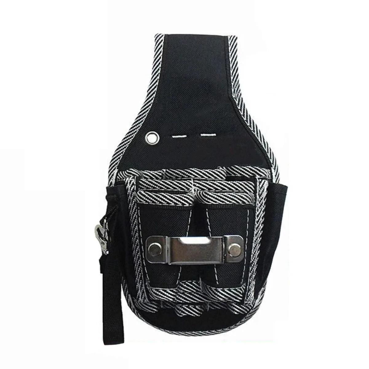 Multifunctional Tool Bag Nylon Fabric Tool Belt Screwdriver Kit Holder Tool Bag Pocket Pouch Bag Electrician Waist Pocket Case
