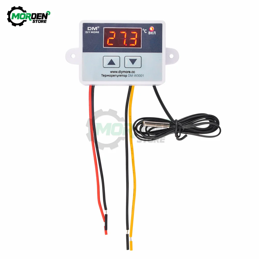 DM-W3001 AC 110V 220V Digital Thermostat For Refrigerator Cooling Temperature Controller Sensor Switch Heater for Industry Tool