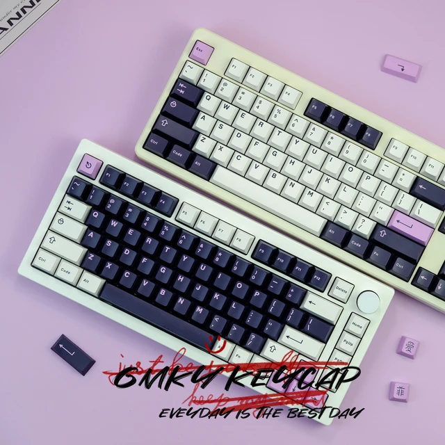 Pbt Double Shot Keycaps Cherry Mx | Abs Double Shot Keycaps | Gmk Amethyst  Keycaps - Keyboards - Aliexpress