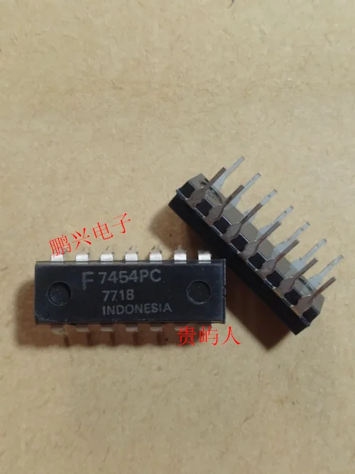 

Free shipping 7454PC F7454PC IC DIP-14 10PCS