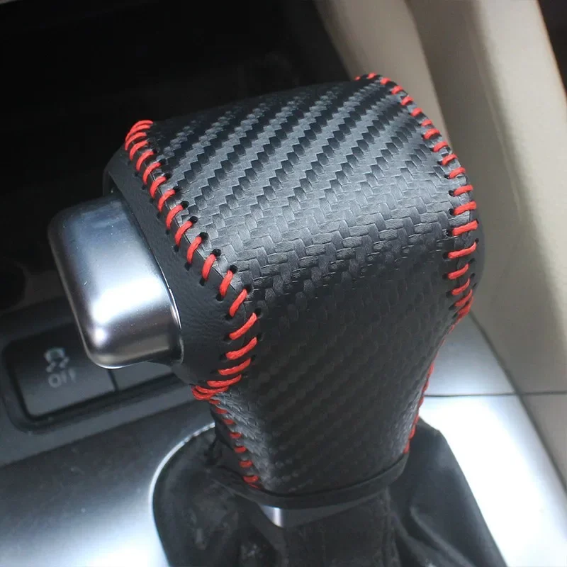 Car Shift for Volkswagen Lavida Sagitar Bora Tiguan Handle Protective Covers Durable Shift Knob Cover Car Accessories