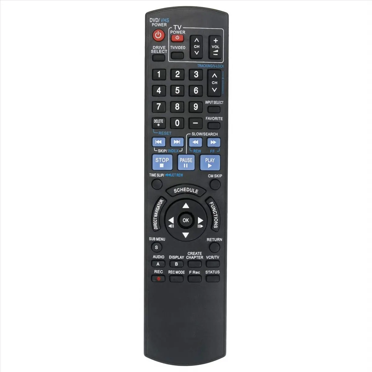 |N06R NEW|  N2QAYB000197 Replace Remote for DVD Recorder DMR-EZ48V DMR-EZ485V DMR-EZ48 DMR-EZ485 DMR-EZ48VK DMR-EZ485VK