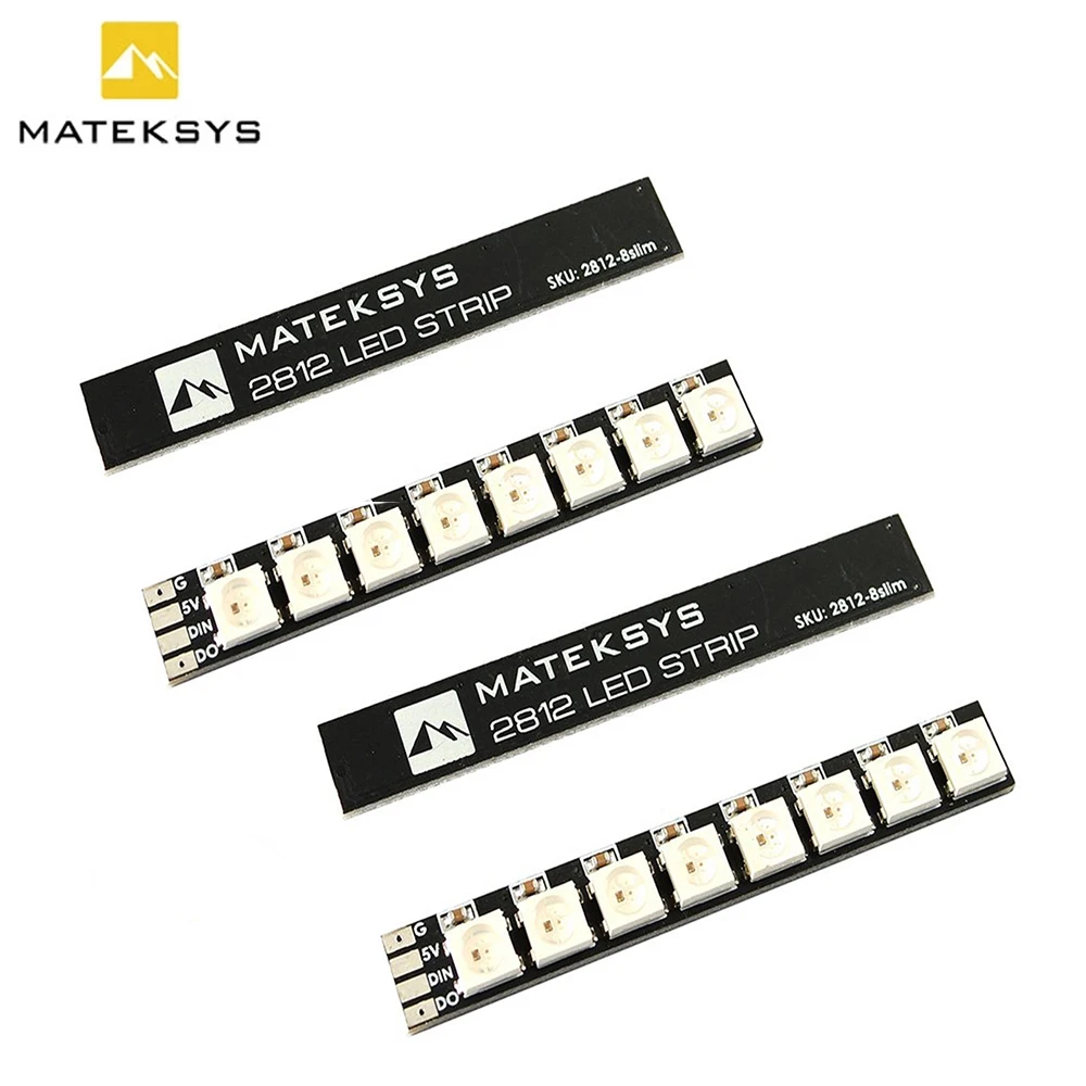 

4 шт. MATEK MATEKSYS ARM светильник 2812 светодиодный STRIP SLIM 57*8 мм Board for RC FPV Drone светодиодный BetaFlight INAV ButterFlight CleanFlight