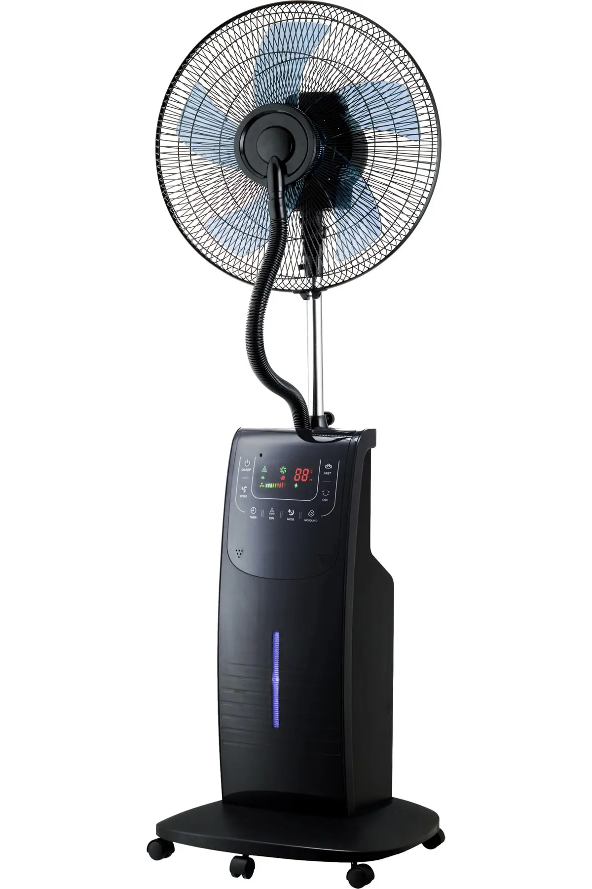 Remote Controlled Cold Steam Ionizer Fan