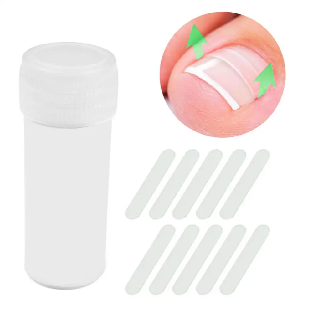 Parche elástico transparente para alisar las uñas de los pies, adhesivo para el cuidado de las uñas de los pies, Corrector para pedicura, 1/2/3 piezas