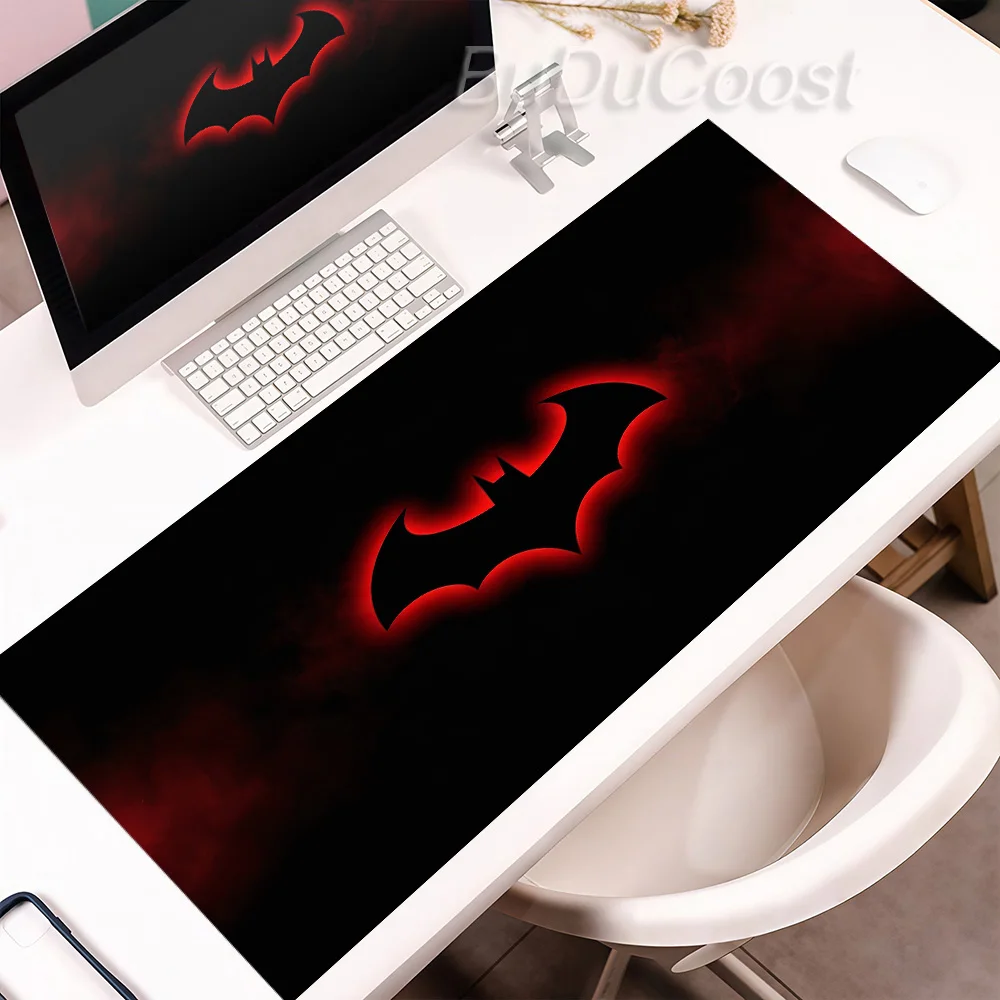 Cool B-Batmans Logo Non-slip Mouse Pad High Quality HD Printing Natural Rubber Mouse Pad Durable and Washable Laptop Mouse Pad