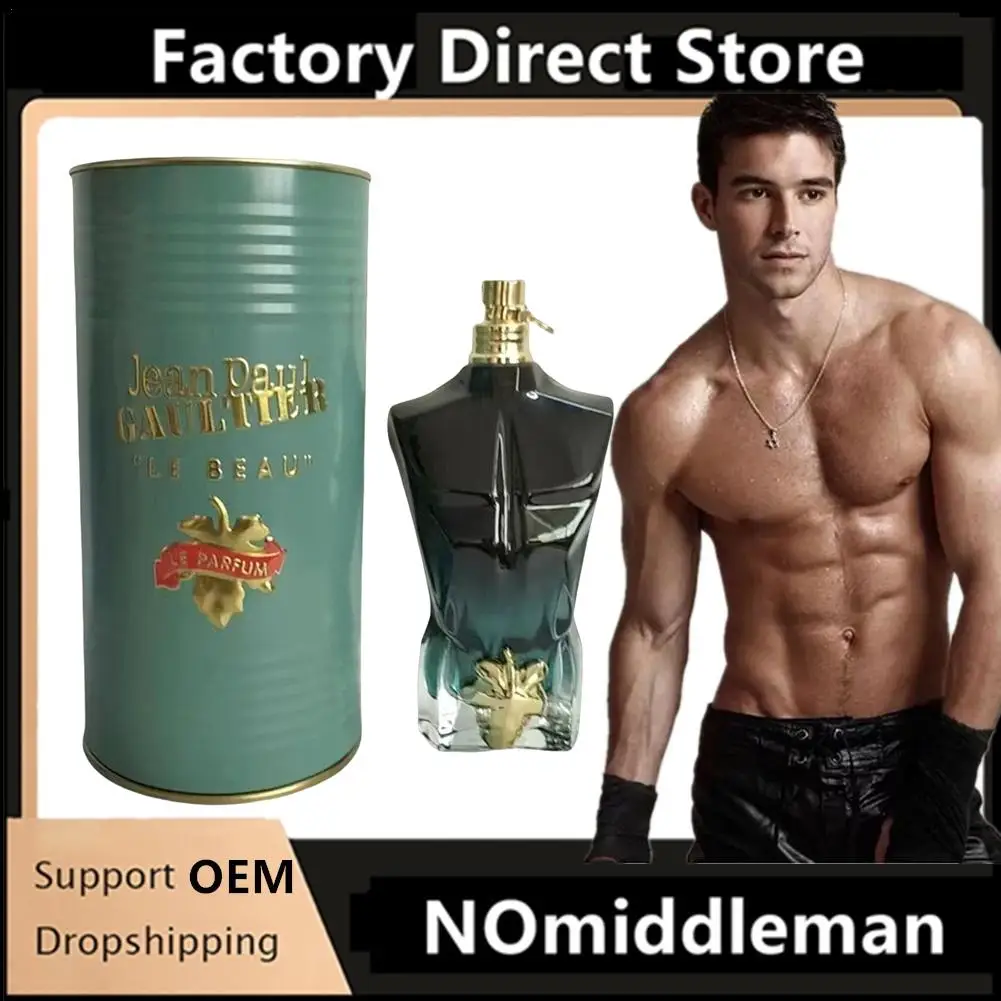 125мл Жан Пол Гаулtier Le Beau Le Parfum 4,2 унции. Интенсивный спрей для мужчин в коробке Gaultier Divine, стойкий французский парфюм