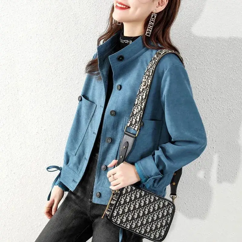 Jacket Women Loose Classic Solid Minimalist All-match New Casual Female Korean Style Comfortable Tender Popular Autumn Elegant