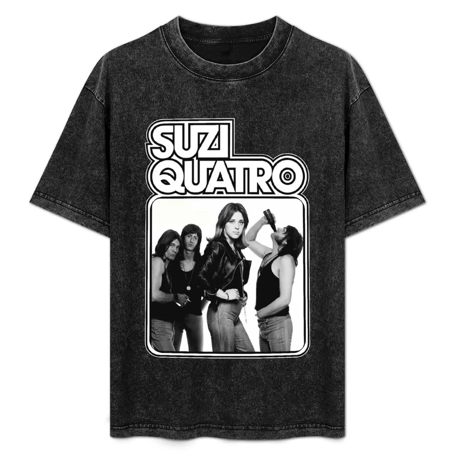 Suzi-vintage t-shirt para homens, plus size, designer t shirt