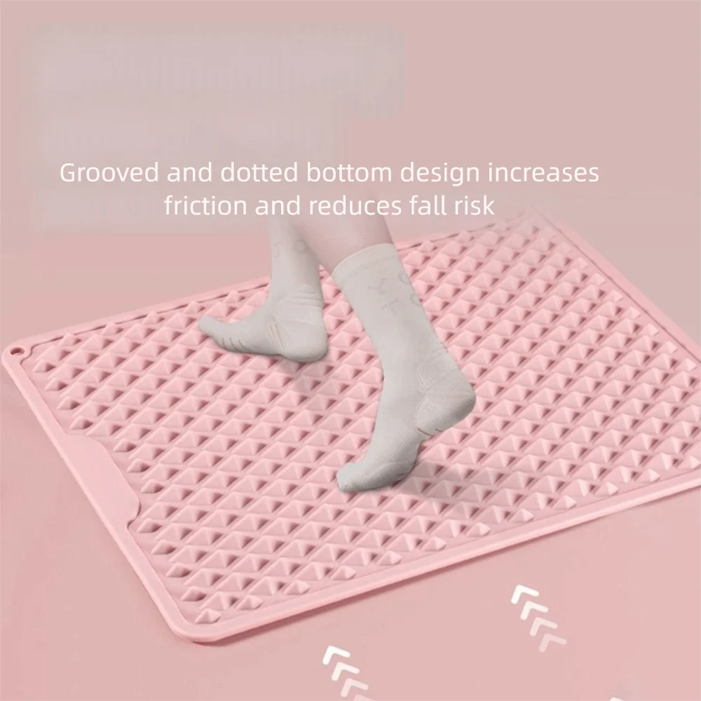 

Силиконовая массажная подушка для бега, двусторонняя утолщенная доска для давления пальцев, мягкая нескользящая доска для акупрессуры для фитнеса