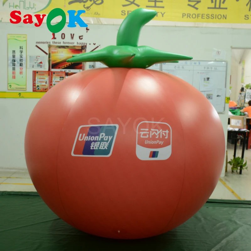 

1.5mh Pvc Inflatable Tomato Inflatable Tomatoes Balloons For Advertising/event/show/exhibition/promotion