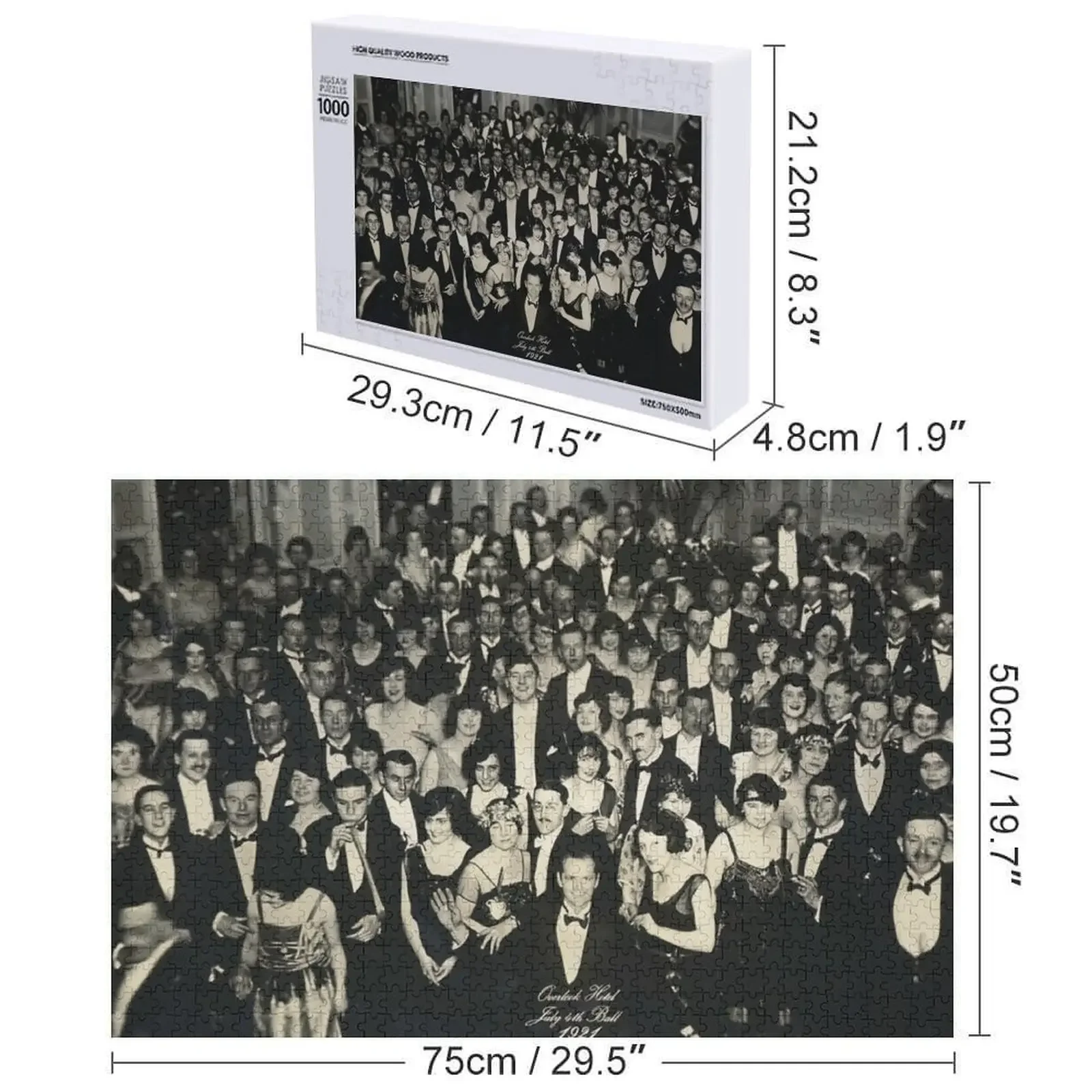 โอเวอร์ล็อค โฮเทล เดอะ ไชน์นิ่ง ภาพยนตร์ จิ๊กซอว์พัซเซิล ของขวัญสำหรับเด็กแบบกำหนดเอง เกมสำหรับเด็ก ภาพถ่ายที่ปรับแต่งได้ ชิ้นส่วนจิ๊กซอว์สำหรับผู้ใหญ่