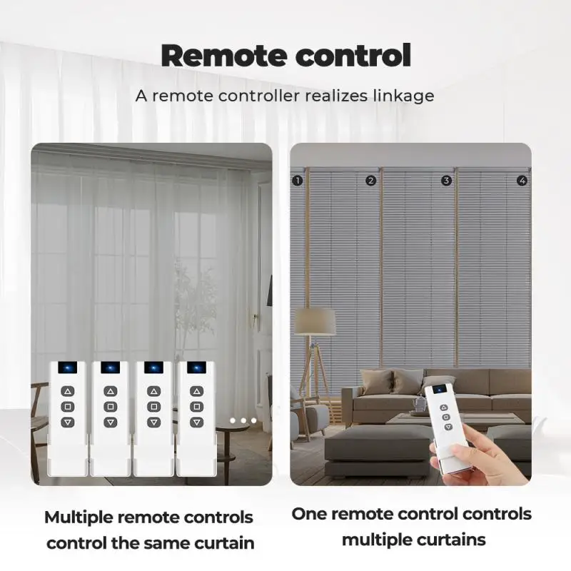 433MHz Wireless Switch Remote Control System 220V 10A rf Relay Receiver and Transmitter for Curtains/Motors/Blinds