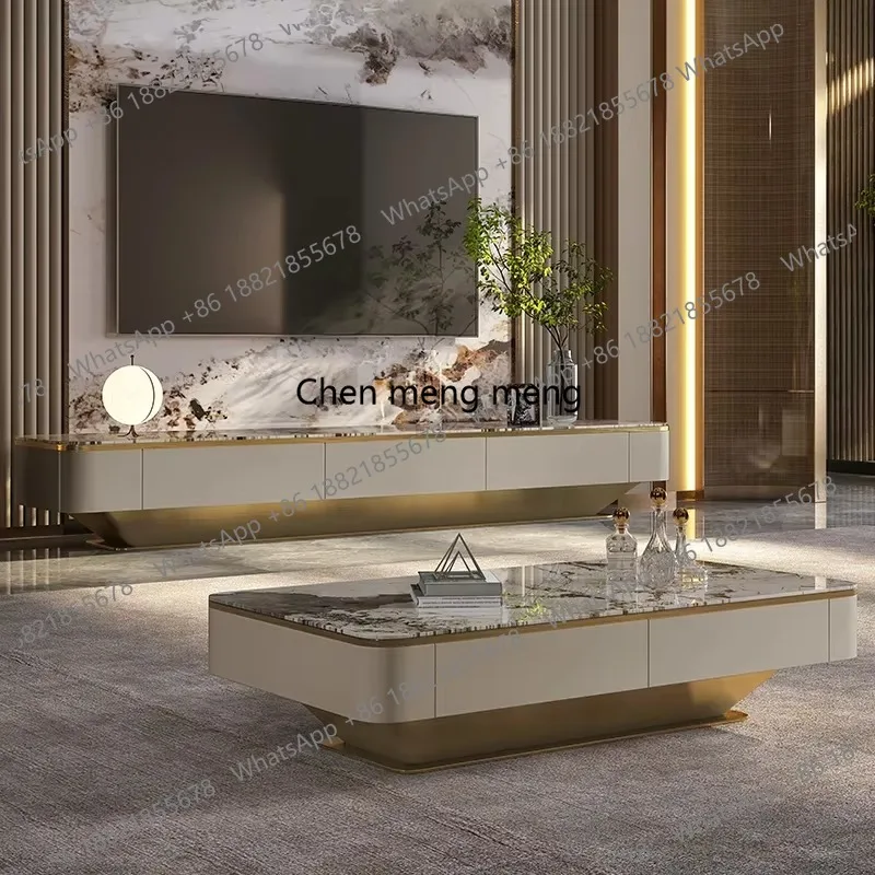 

Bedroom Rectangle Coffee Table Aesthetic Organizer Luxury Salon Coffee Tables Design Nordic Unique Mesa De Centro Sala