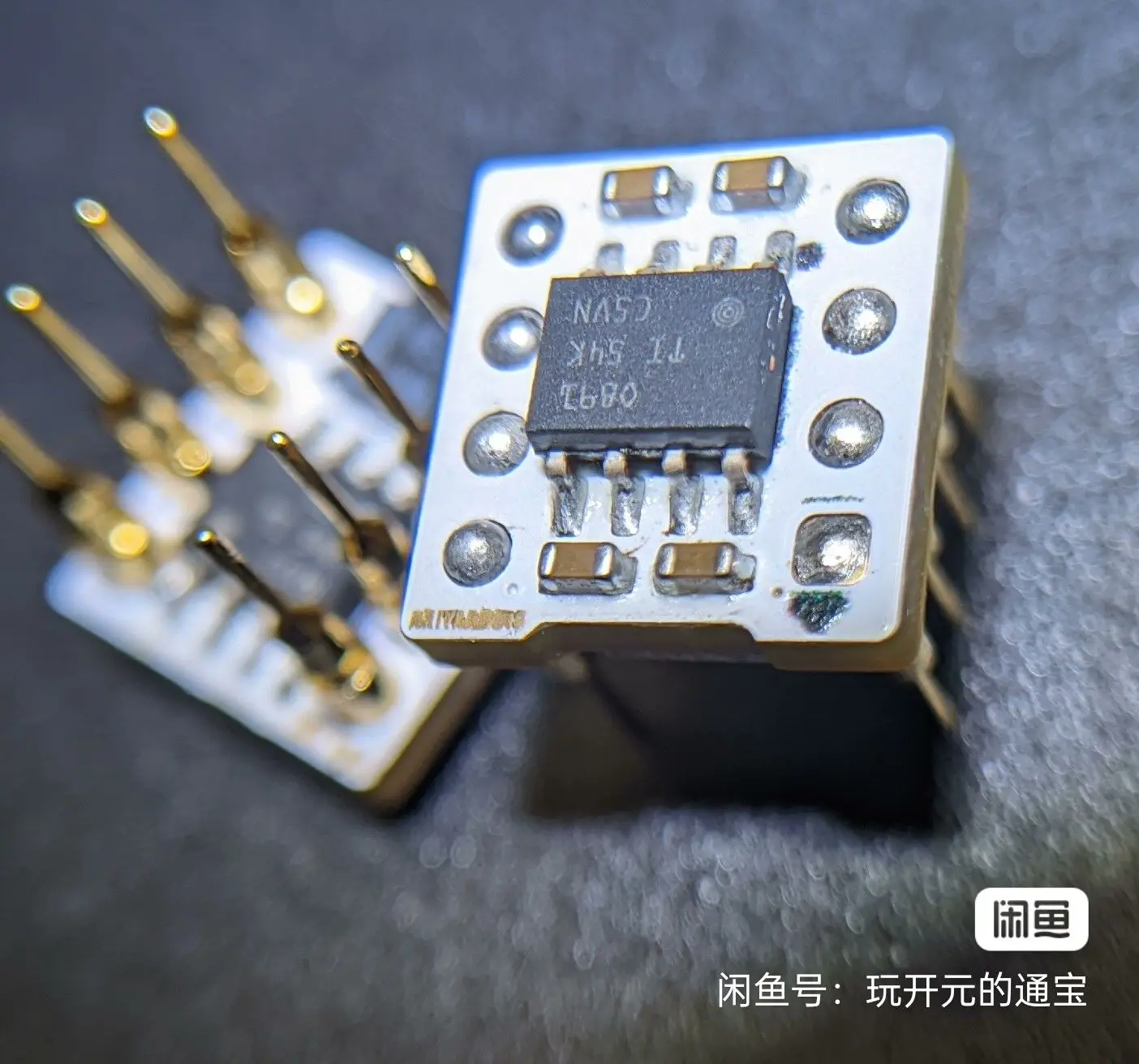 2PCS Ti opa891 0891 dual operational amplifier - Image 2