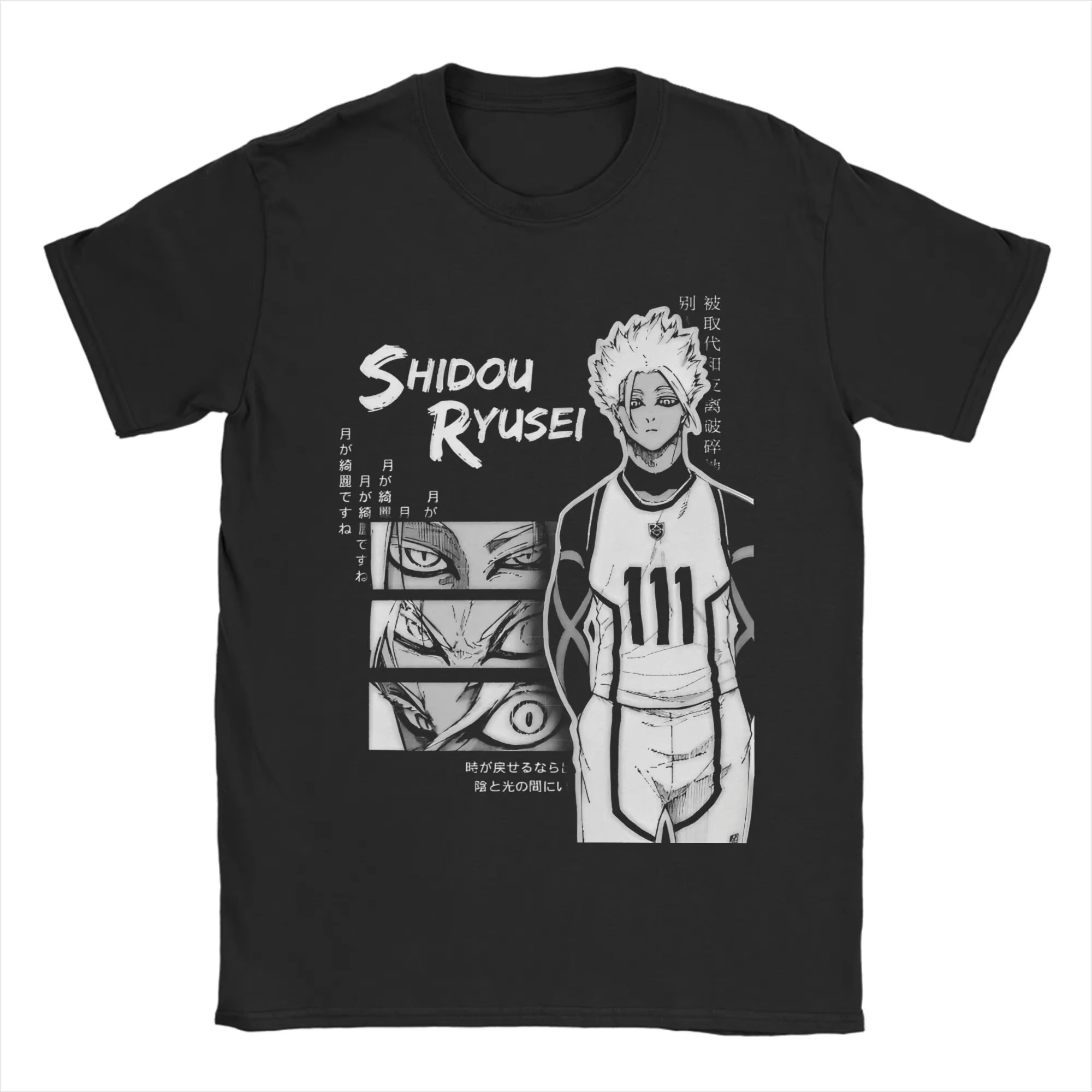 

Anime Print T-Shirt Soft Breathable Casual Long Sleeve Unisex Tops Graphic Print Anime Style Round Neck Comfortable Summer Ts