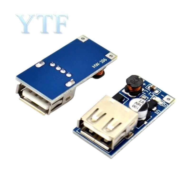 0.9V-5V do 5V DC-DC USB konwerter napięcia Step Up wzmacniacz mocy moduł zasilający 600mA sterowanie PFM Mini mobilny wzmacniacz