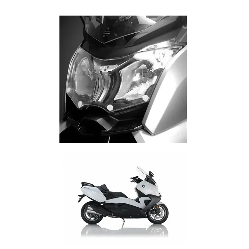

FOR BMW C650GT K19 2012 - 2017 Motorcycle Accessories Headlight Protection Guard Cover - Transparent