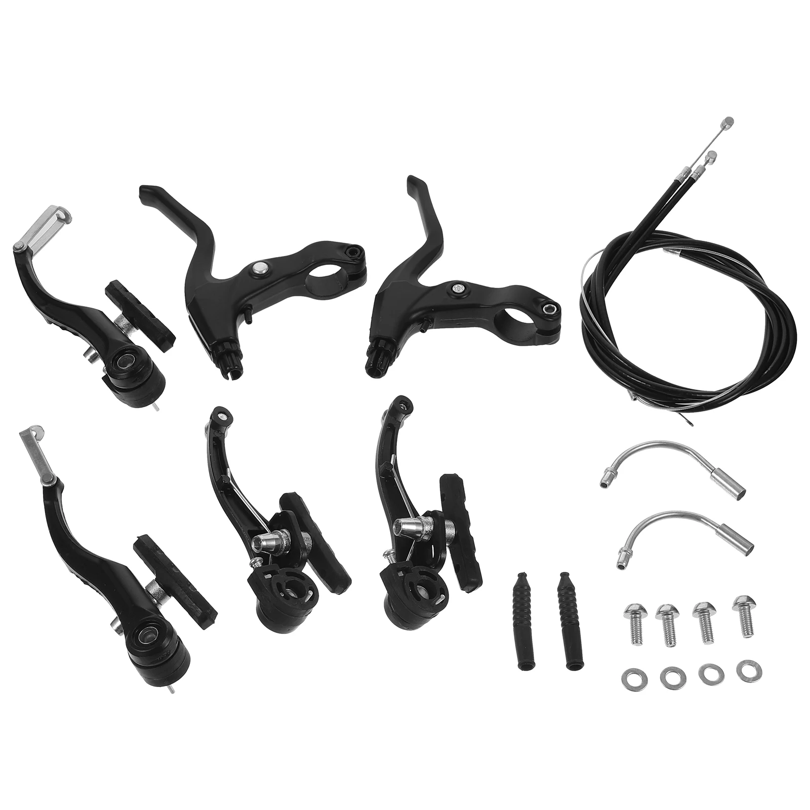 

1 set 1 Set Aluminum Alloy Mountain Bike Brake Calipers V Wear-Resistant Replacement Bike Brakes Cycling Accessories