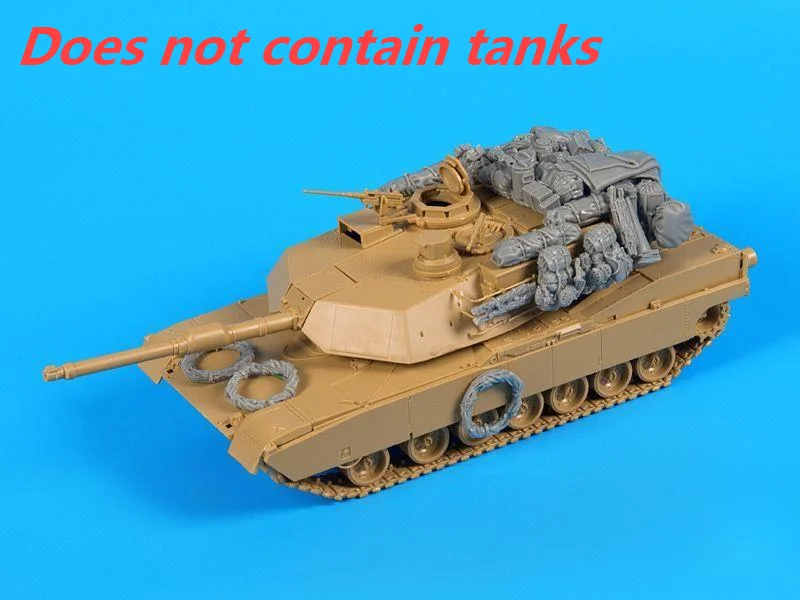 

Комплект неокрашенных аксессуаров 1/48 из смолы M1A2 Abrams