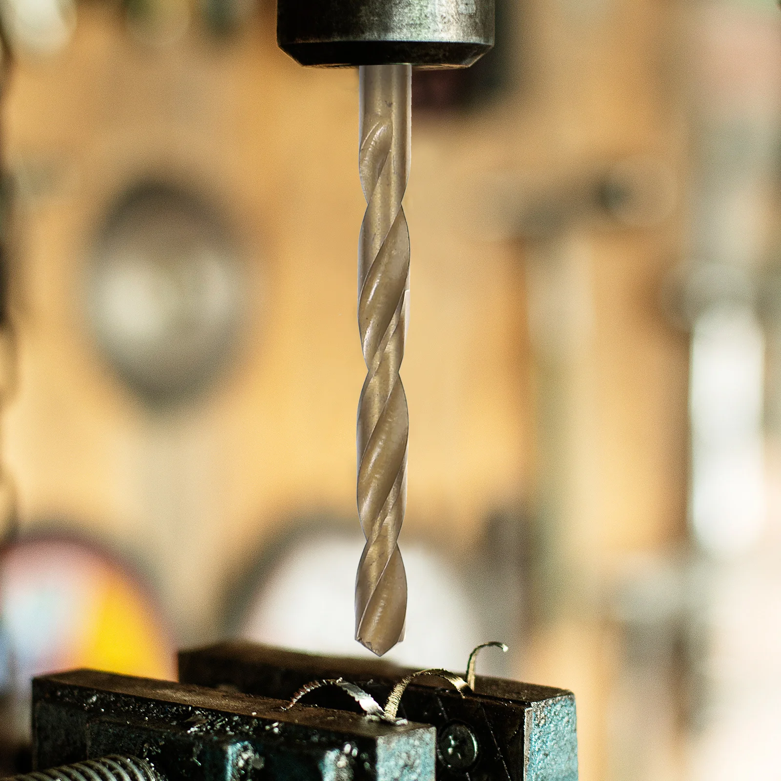 13Pcs Professional Twisted Drill Bits Set Hex Shank Metal Plastic Concrete Drilling Bits for Wood Steel Brick Cement Tile