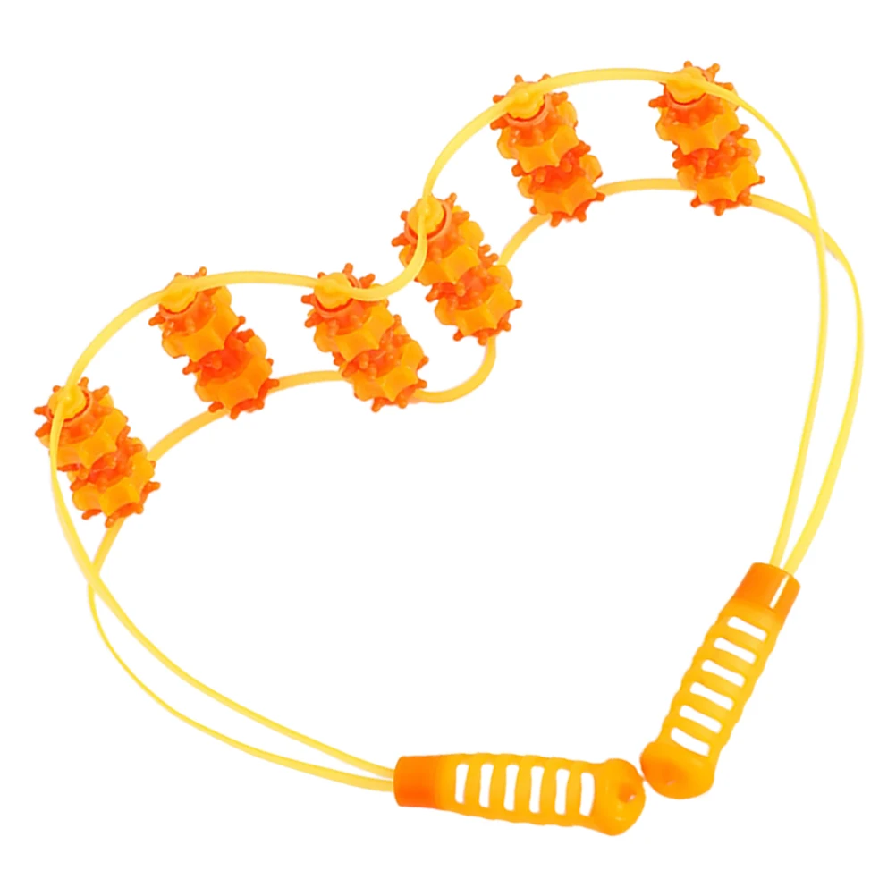 

Массаж спины, шеи, ручной массажер, инструмент, роликовая палочка для мышц, портативный ролик для тела, облегчение боли, терапевтический самомассаж