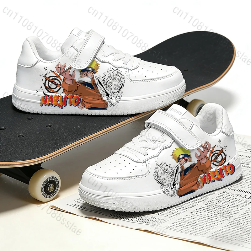 

Детские кроссовки Uzumaki Naruto NARUTO для мальчиков-подростков, легкие, удобные в носке, однотонные, модные, повседневные, в подарок