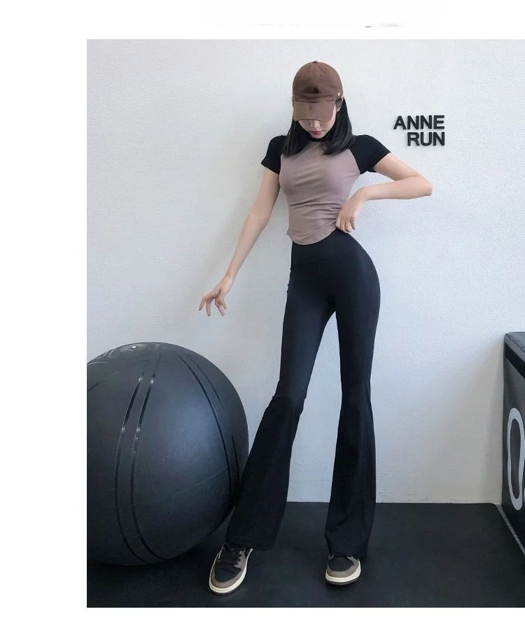 Yoga Pants Extra Slim Women Season Bottom Skin Outer Side Three Fluff Lace Polar Flocking Feel Cute Lining Silky Thick  Vibe