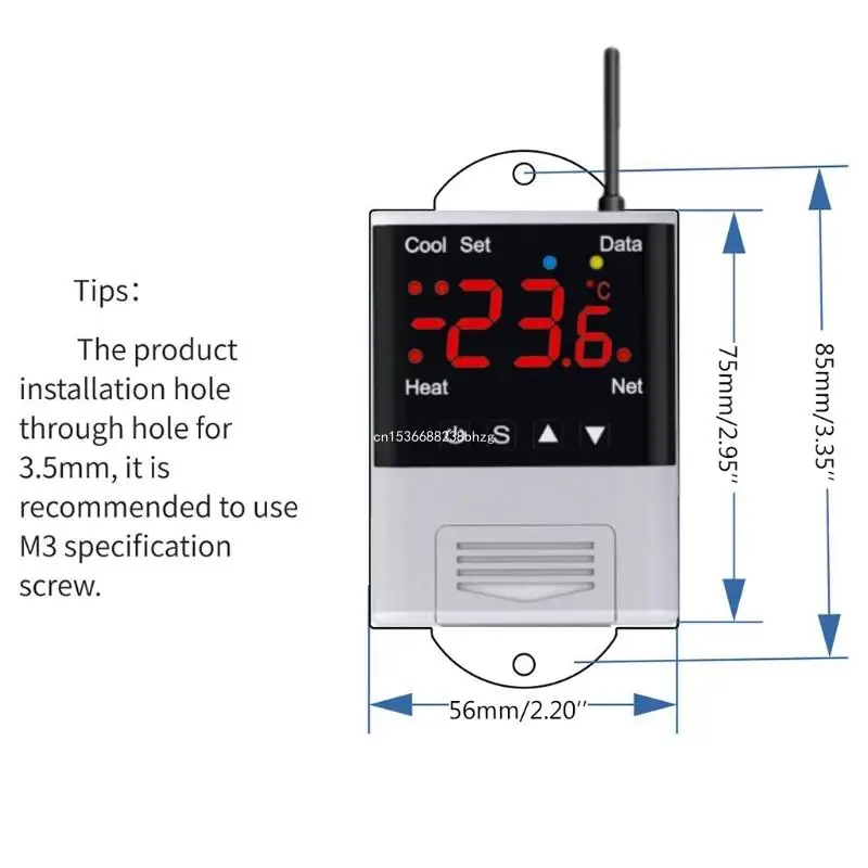 Temperatura multifunción 110V-230VAC 10A WIFI para calefacción del hogar acuario Dropship