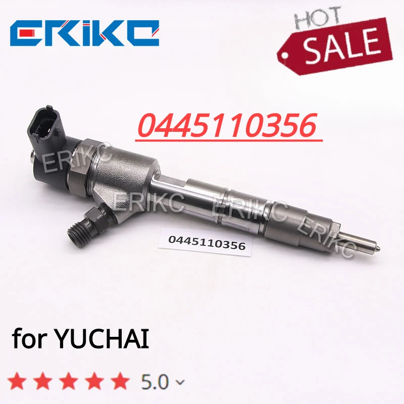 

0445110356 Diesel Fuel Injector 0 445 110 356 Car Accessories 0445 110 356 for Bosch YUCHAI FC700-1112100-A38