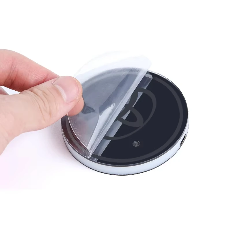 2 قطعة سيارة مضيئة قاعدة أكواب المياه الملونة تعديل مصباح لتهيئة الجو كأس حصيرة لتويوتا كورولا يارس هايلكس بريوس كامري Rav4 #3