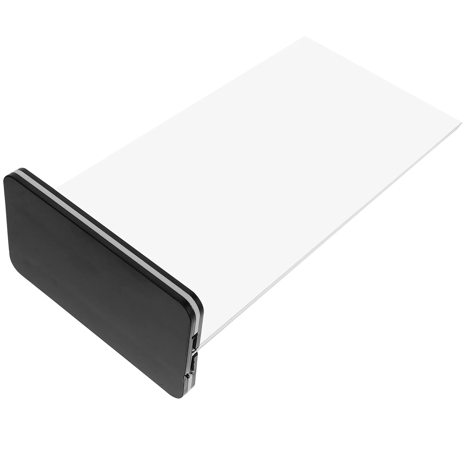 Display Board Schilderständer für Tischplattenhalter Acryl Menü Papierregal Show Rack