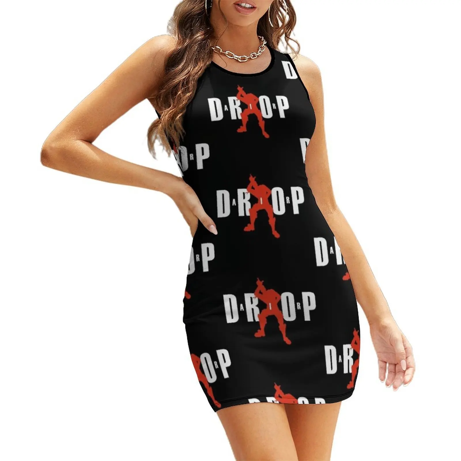 

Air Drop Sleeveless Sundress Dress woman women formal occasion dresses Woman fashion women dresses