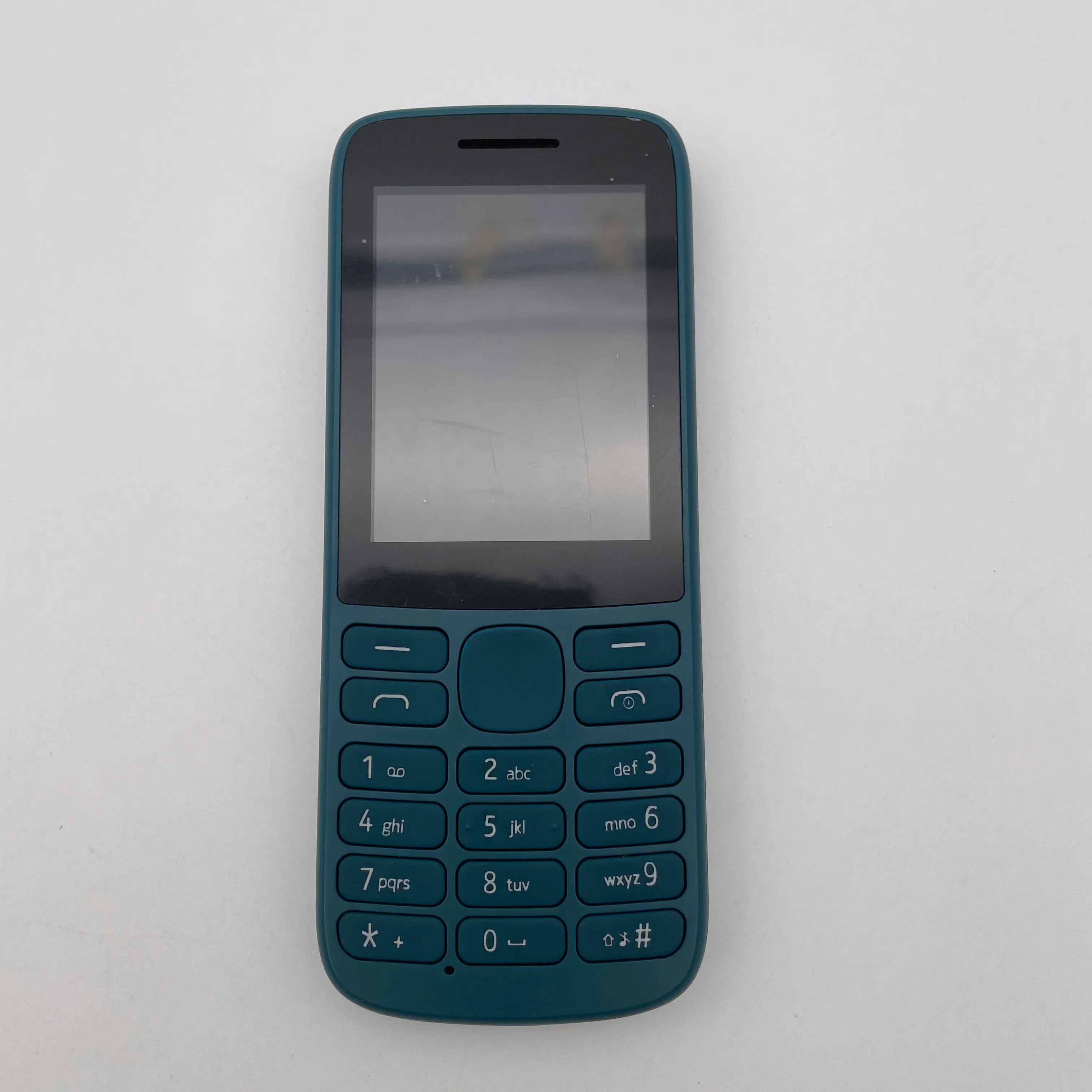 Telefone Original Desbloqueado 215 4G 2020 Dual SIM Tela de 2.4" Bateria de 1150mAh Teclado em Russo, Árabe e Hebraico Fabricado na Finlândia