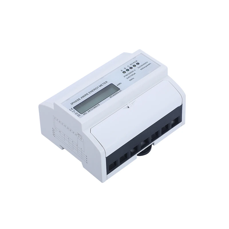 Three-phase Rail-mounted Energy Meter 380V Electricity Meter Multi-functional Integrated High-precision Instrument