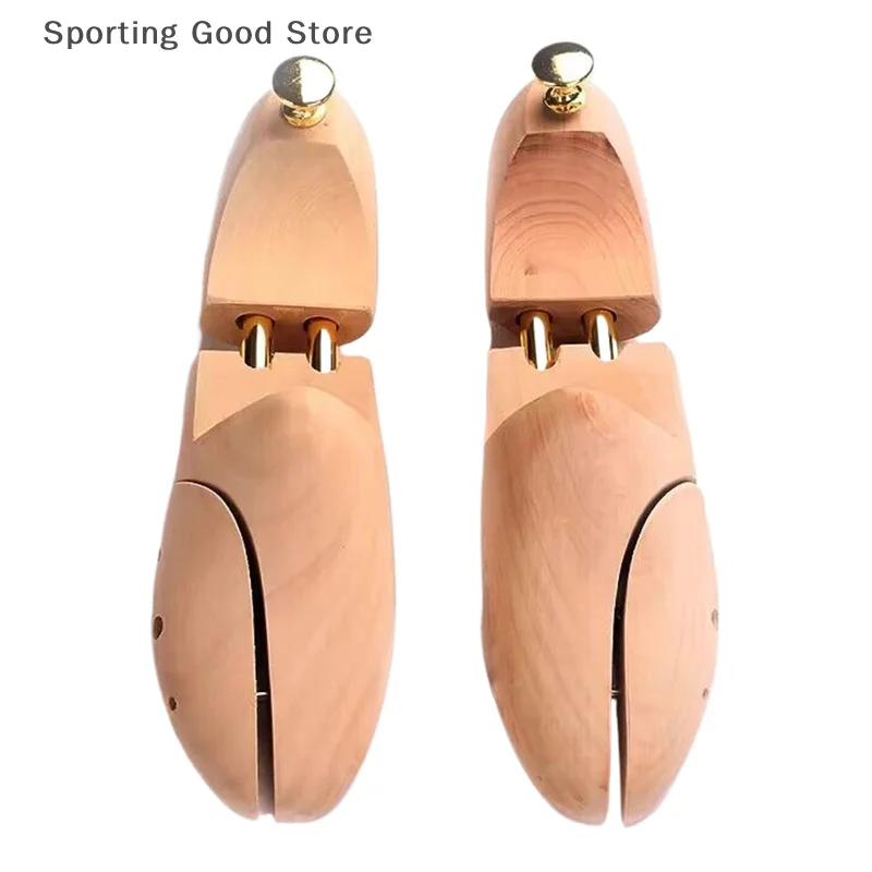 

Men's And Women's Shoe Trees Twin Tube Adjustable New Zealand Pine Wood Shoe Tree Styling Anti-Wrinkle Shoe Extension