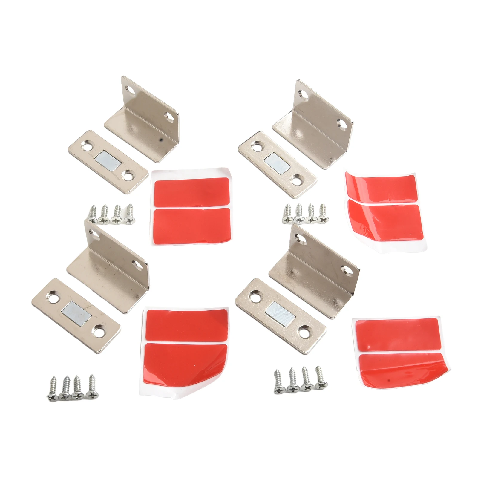 Cabinet Suction Magnetic Catch For Door Cabinet Invisible Door Suction Magnetic Catch Latch Secure Closure 4PCS