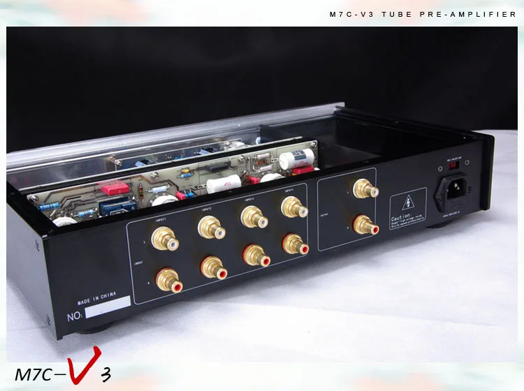 M7 Ma 7 M7C V3 version Standard version listed! 12AX7 Electron Tube Preamp Vacuum Tube Preamp