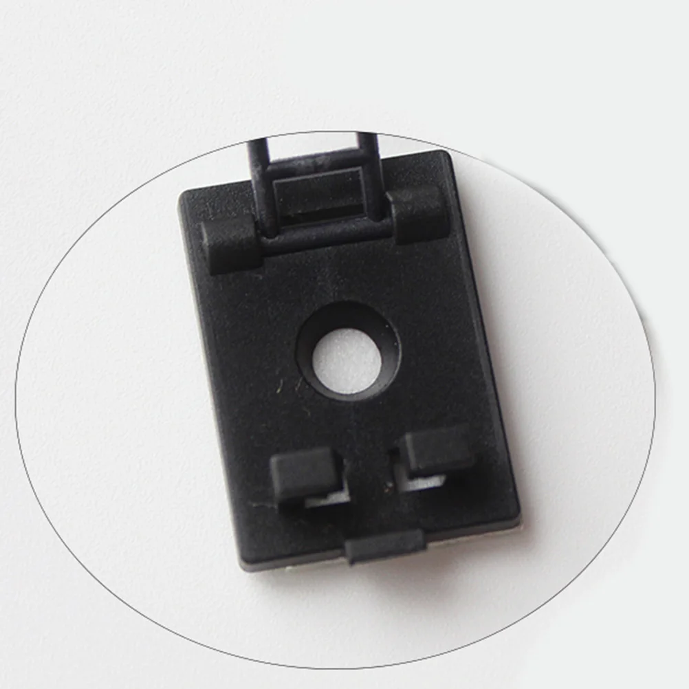 

200pcs Cable Ties Wire Organizer Adhesive Clamps for Electronics Cord Management Sided Self Back Stickers