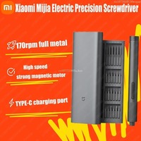 Xiaomi Mijia Electrical Precision Screwdriver Kit Type-C Rechargeable 2 Gear Torque 400+ Screw S2 Steel Precision Bit