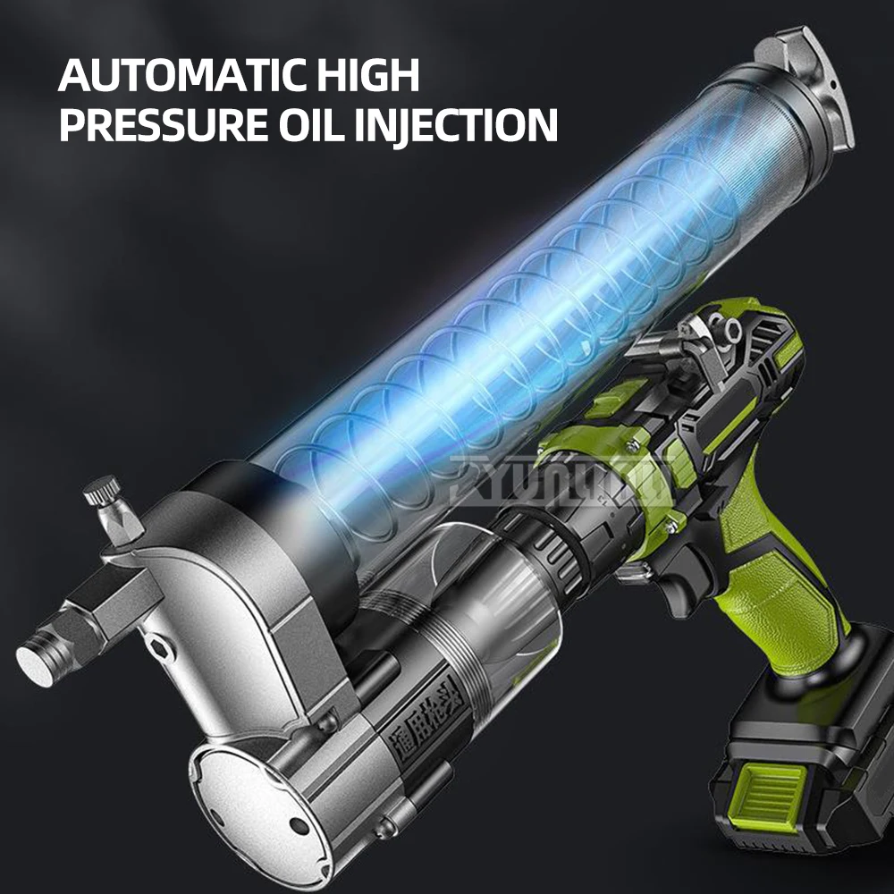 

Cordless Electric Grease Gun High Pressure Car Lubricating Oil Car Maintenance Power Tool 12v 16.8v 25v Lithium Battery