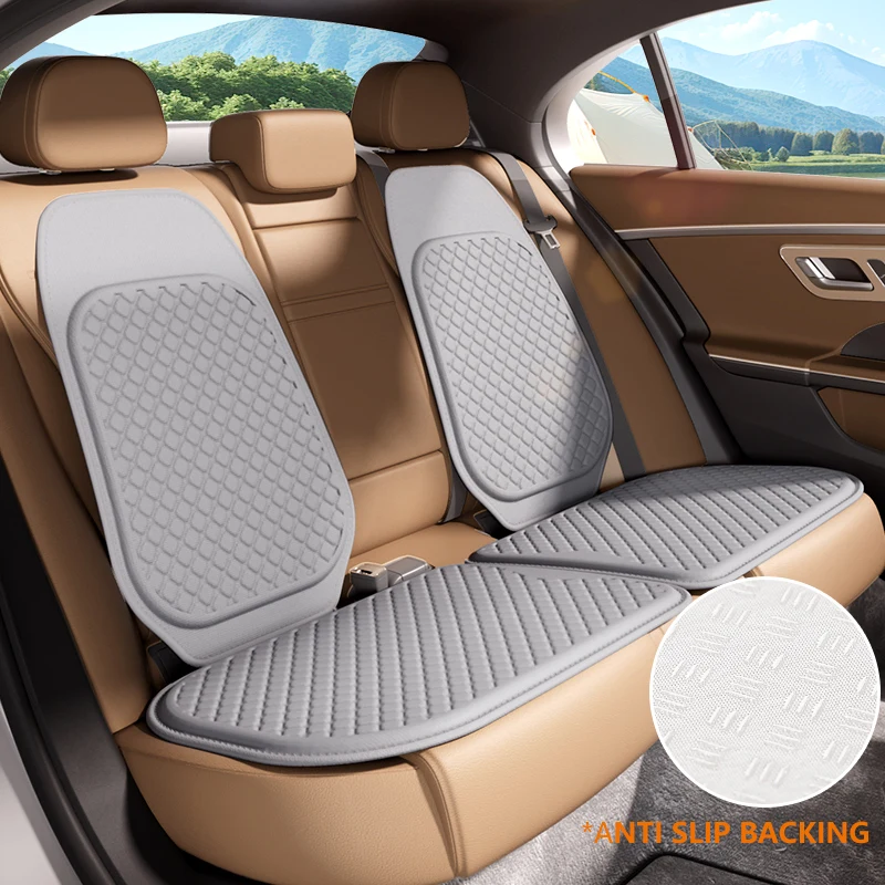 Universal TPR Cooling Gel Car Seat Cover Anti Slip Summer Car Cool Cover Breathable Honeycomb Gel Seat Cushion Car Accessories