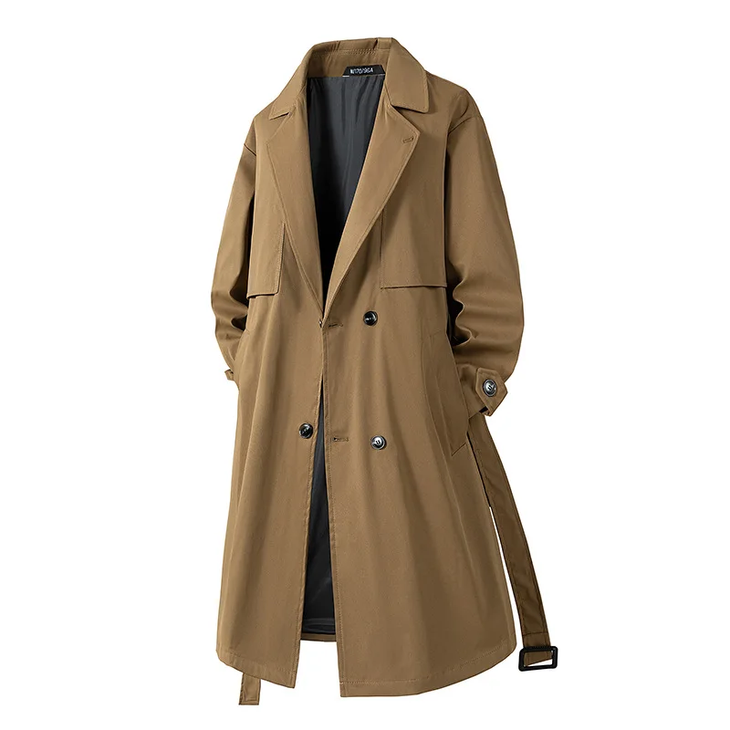 2026 Spring Autumn Mid-length British Trench Coat Light Ripe Lace-up Trench Coat 5 2026 Spring Autumn Mid-length British Trench Coat Light Ripe Lace-up Trench Coat 5