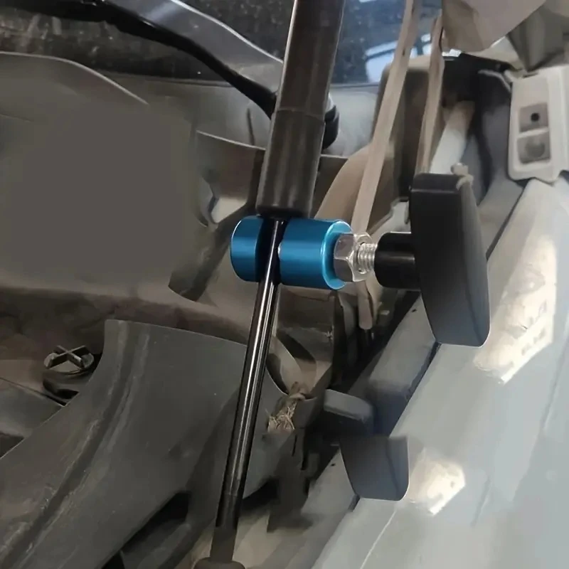 Automobile modification accessories - Hood lift lever holder - Boot tailgate hydraulic pneumatic lever anti pinch tool