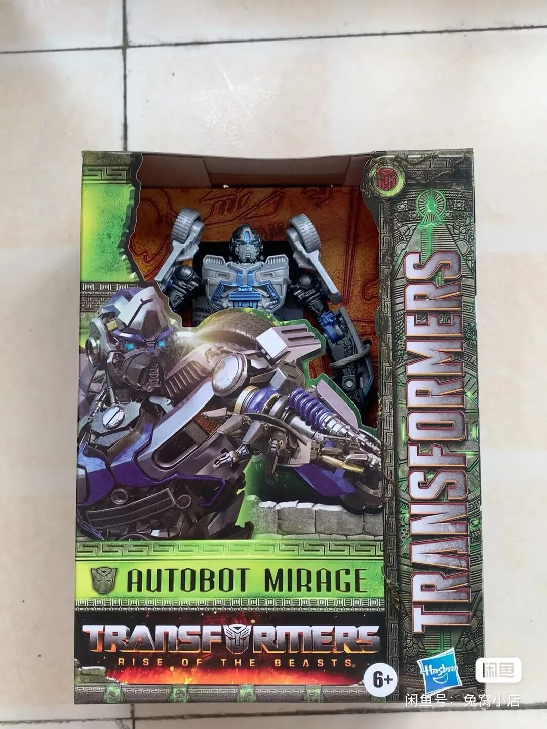 

Takara Tomy Hasbro Transformers Movie 7 Rise of The Beasts Deluxe Mirage Action Figure Collected Ornament Model Toys