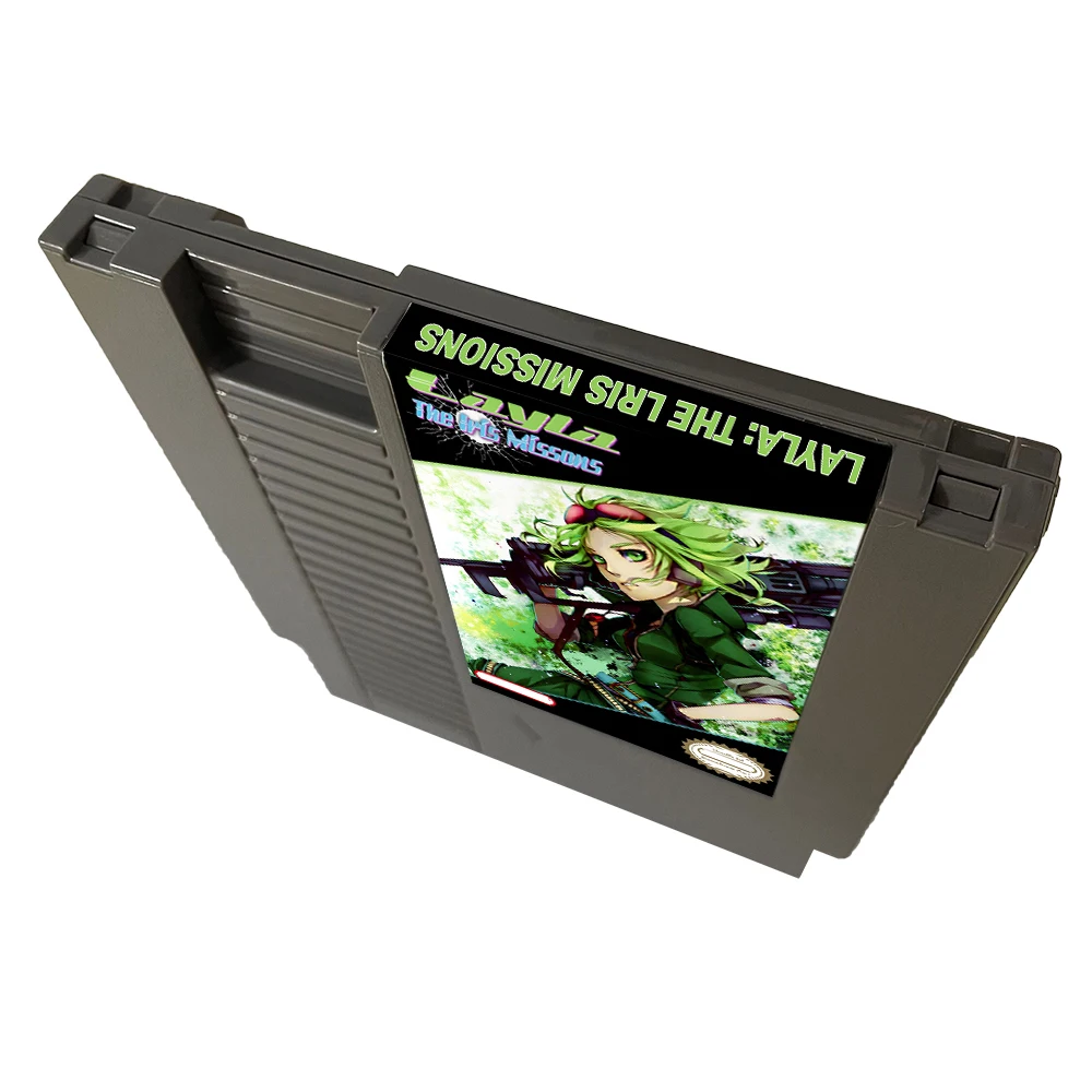 خرطوشة ألعاب LRIS MARS ، بطاقة ألعاب NES Rom Hack - 8 بت ، PAl و NTSC ، إصدار الولايات المتحدة الأمريكية ، 72 دبوس ، وحدة التحكم الكلاسيكية