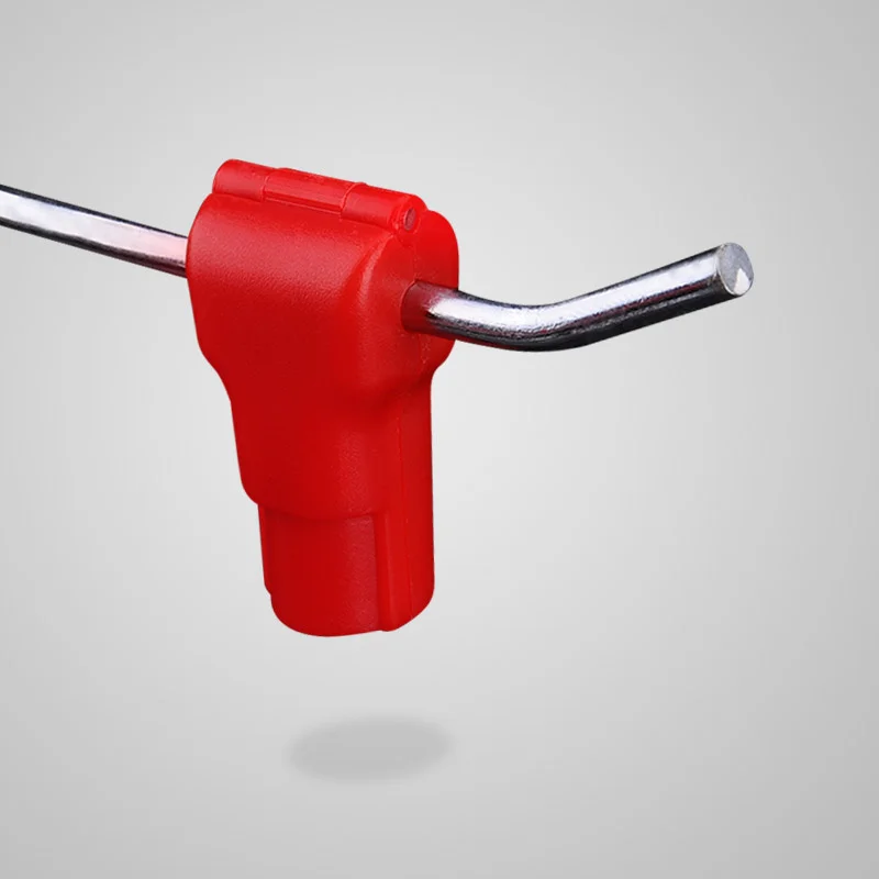 Simple Hook Anti-Theft Lock Supermarket Display Cabinet Hook Lock Plastic Anti-Theft Buckle For Wall